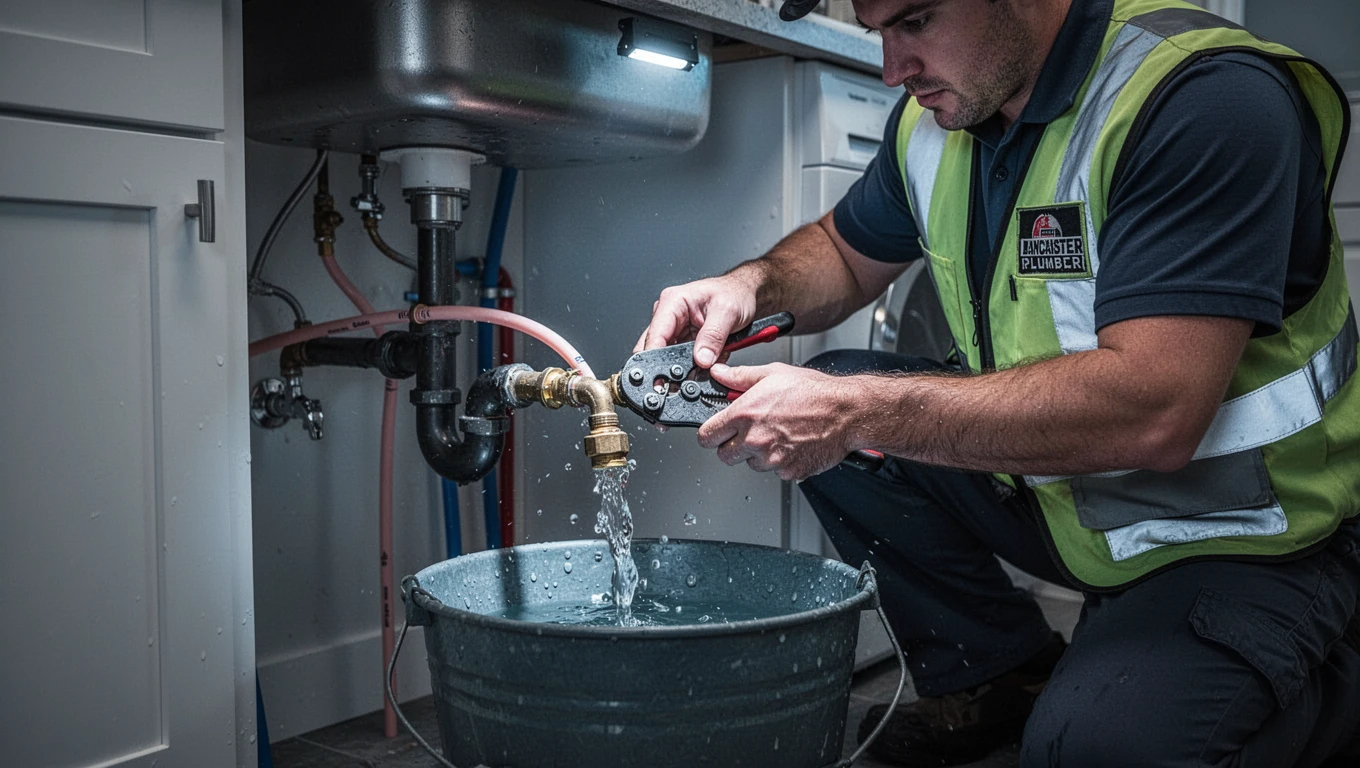 Leak Under Kitchen Sink Repair